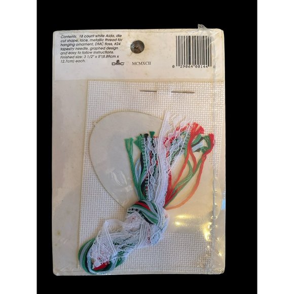 VINTAGE CHRISTMAS CROSS STITCH KITS - LOT OF 3 - Picture 3 of 7